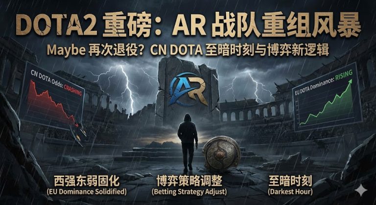 【DOTA2重磅】AR 战队重组风暴：Maybe 再次退役？CN DOTA 新赛季的至暗时刻与博弈新逻辑